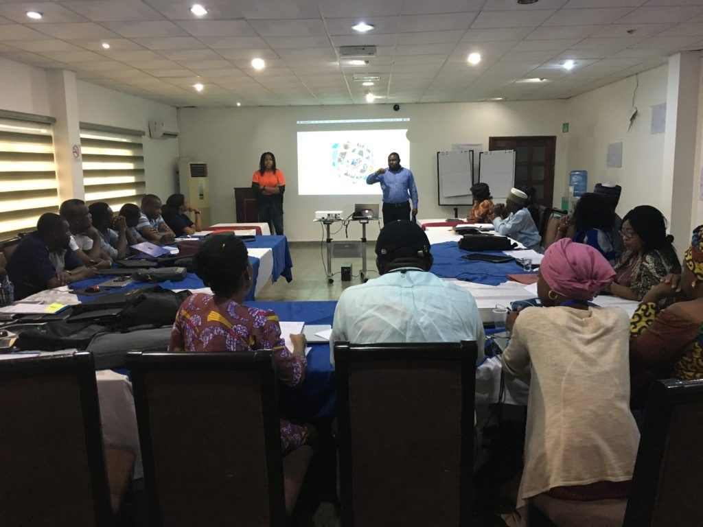 A cross section of participants at the fall 2018 Results-based M&E Training