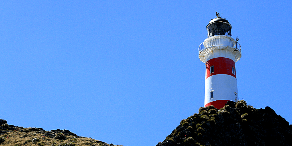 Lighthouse on a hill